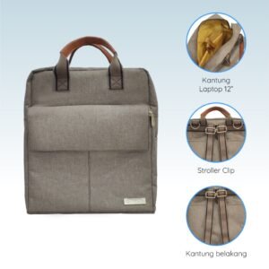 GabaG Tas Asi - Backpack Cooler Bag 2 in 1 (Laptop Fit)