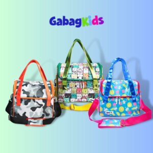JualGabag Kids Big Lunch Bag- Tas Bekal anak