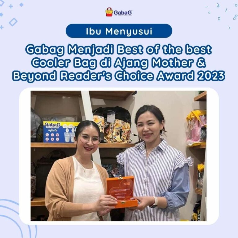 Gabag Menjadi Best of the best Cooler Bag di Ajang Mother & Beyond Reader's Choice Award 2023
