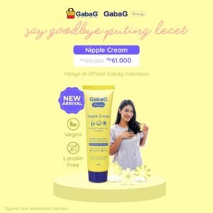 JualGabaG Nipple Cream – Krim Puting Lecet Halal Vegan
