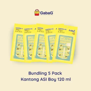 JualBundling 5 Pack Gabag Kantong Asi – Kolibri Classic 120 ml