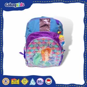 JualGabag Kids – Tas Sekolah Anak – Backpack 2 in 1 Mermaid Life