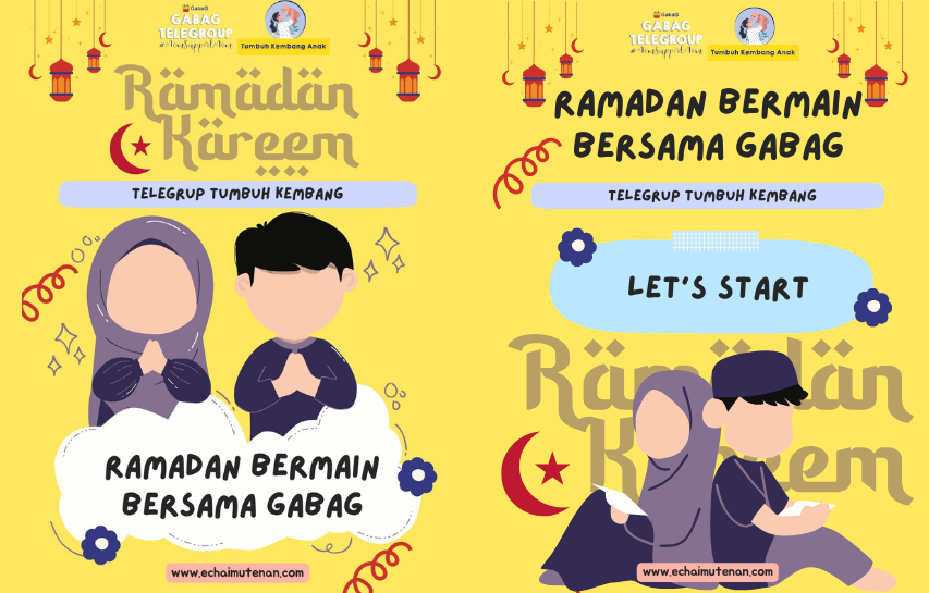 Printable Ramadan untuk anak GabaG 2024